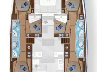 Huur Catamaran met of zonder schipper Lagoon in Seget Donji