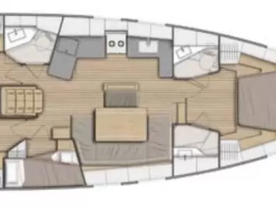 Bénéteau Oceanis 46.1 te huur van particulier of professional in Komolac