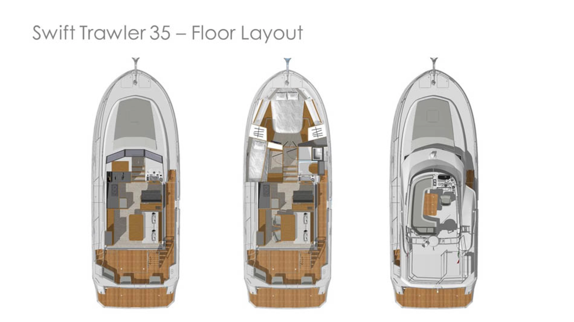 Verhuur Motorboot in Biograd na Moru - Bénéteau Swift Trawler 35
