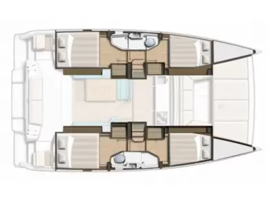 Verhuur Catamaran in Biograd na Moru - Bali Bali Catsmart