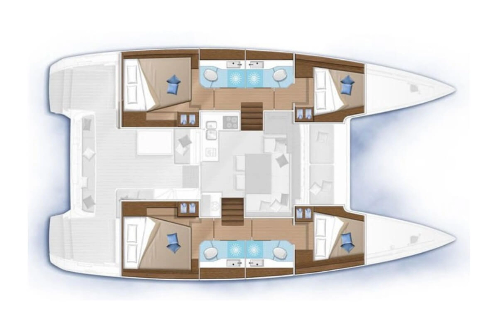 Verhuur Catamaran in Pirovac - Lagoon Lagoon 40