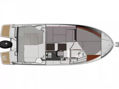 Verhuur Motorboot in Pirovac - Jeanneau Merry Fisher 795