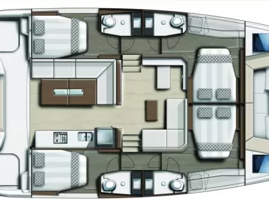 Huur Catamaran met of zonder schipper Bali in Lefkáda