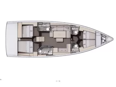 Verhuur Zeilboot in Kos - Dufour Dufour 470