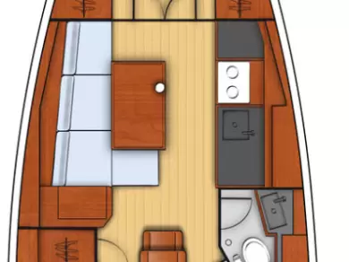 Bootverhuur Göcek goedkoop Oceanis 38.1