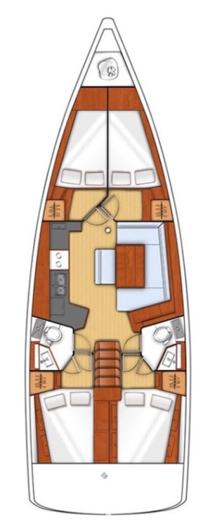 Verhuur Zeilboot Bénéteau met vaarbewijs