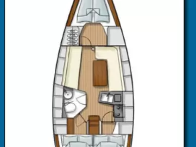 Huur Zeilboot met of zonder schipper Hanse in Anzio