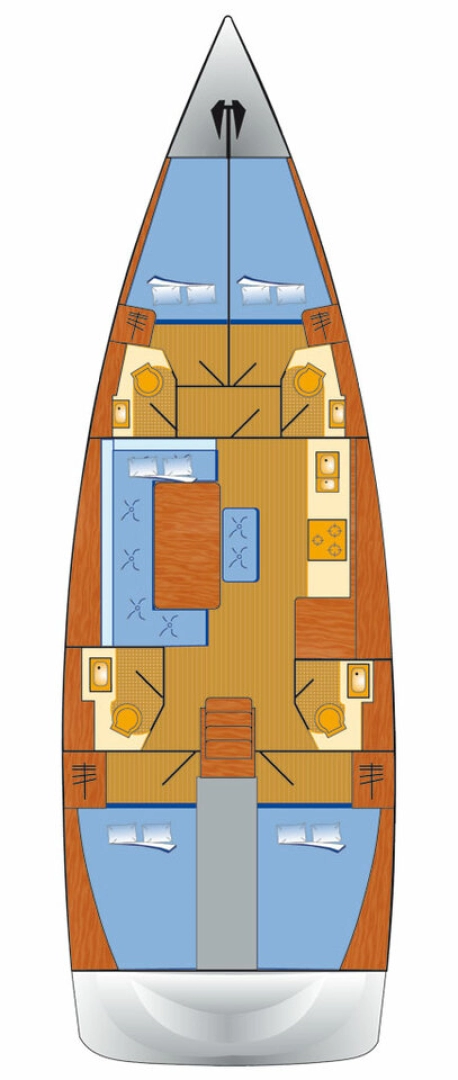 Verhuur Zeilboot in Punat - Dufour Dufour 460 Grand Large