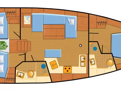 Huur een Bénéteau Oceanis 40.1 in Rogoznica