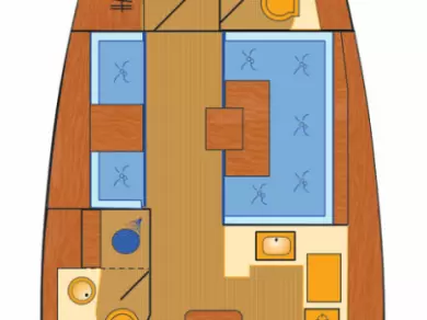 Bootverhuur Jeanneau Sun Odyssey 419 in Rogoznica via SamBoat