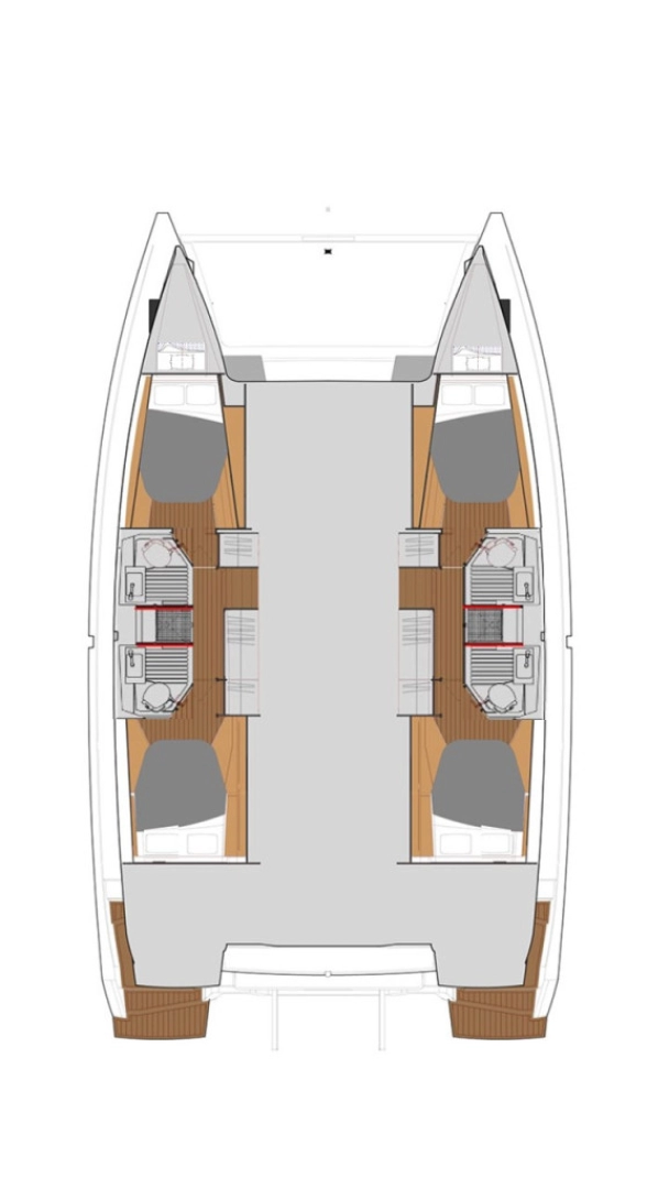 Huur Catamaran met of zonder schipper Fountaine Pajot in Lefkáda