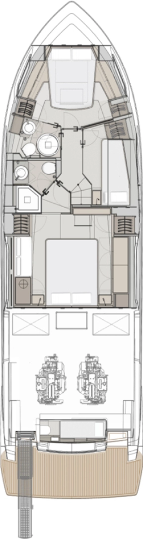 Bootverhuur Ferretti Ferretti Yachts 500 in Podstrana via SamBoat