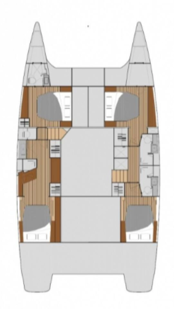 Verhuur Catamaran Fountaine Pajot met vaarbewijs