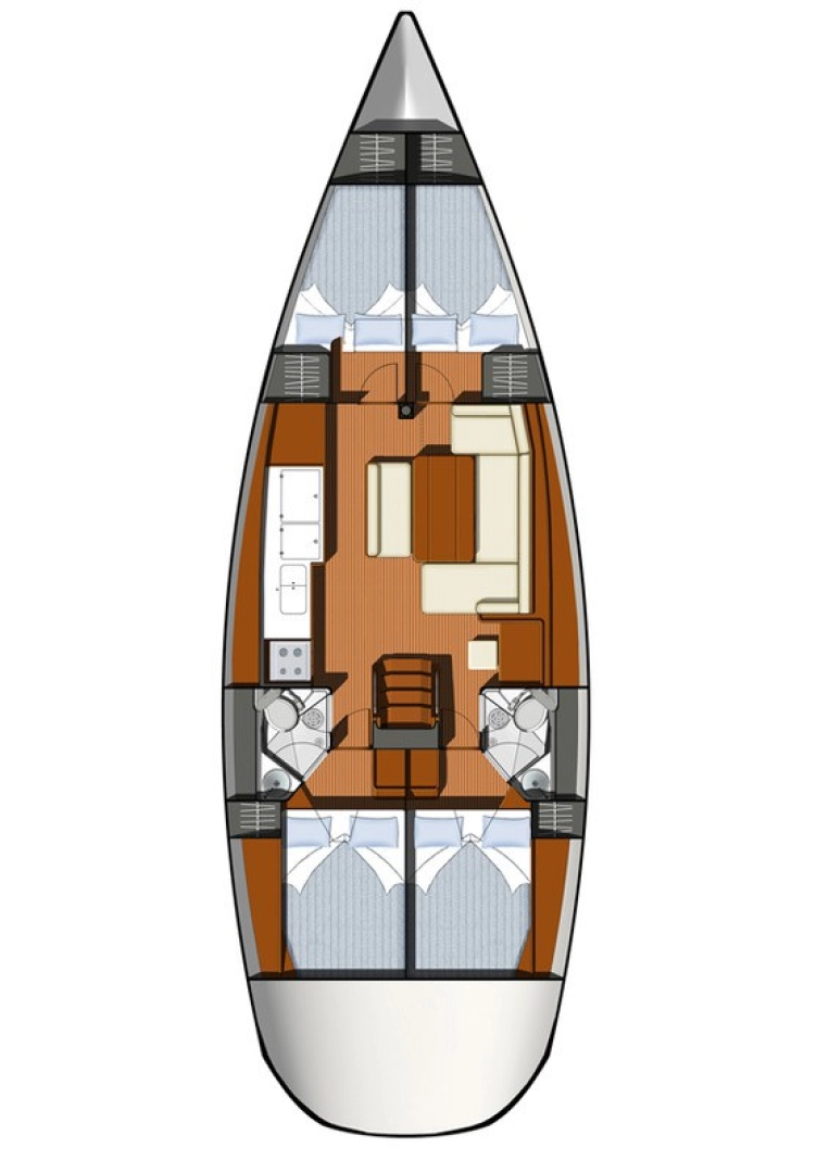 Verhuur Zeilboot in Álimos - Jeanneau Sun Odyssey 44i