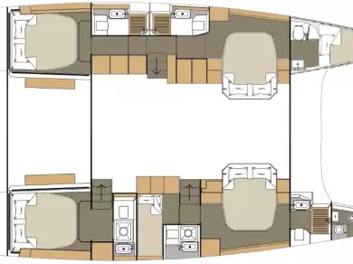 Bootverhuur Primošten goedkoop Dufour Catamarans 48 Sail