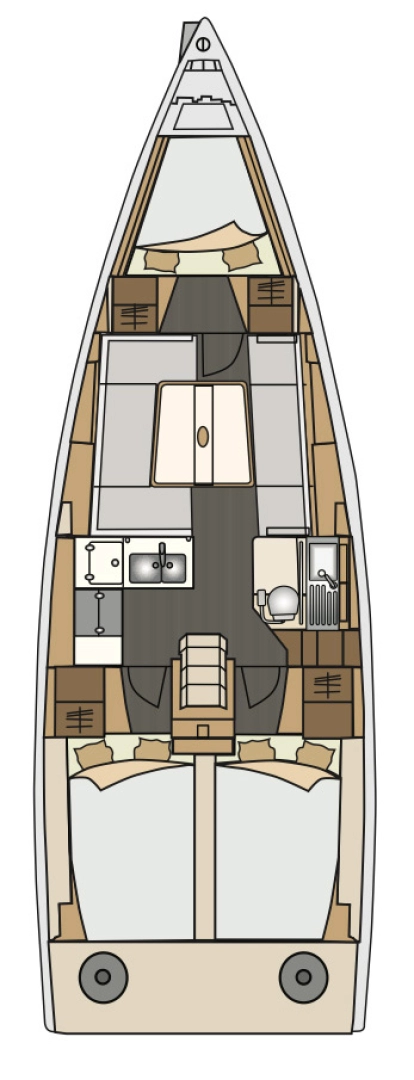 Verhuur Zeilboot Elan met vaarbewijs