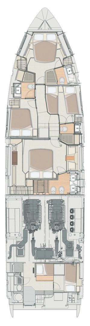 Bootverhuur Sukošan goedkoop Azimut 72 Fly
