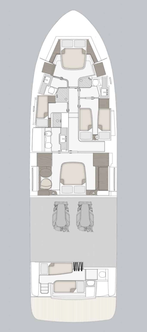 Jachthuur in Podstrana - Azimut Azimut Magellano 66 via SamBoat