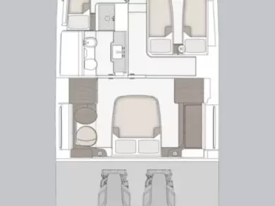 Jachthuur in Podstrana - Azimut Azimut Magellano 66 via SamBoat