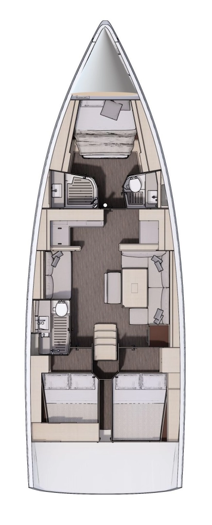 Verhuur Zeilboot Dufour met vaarbewijs