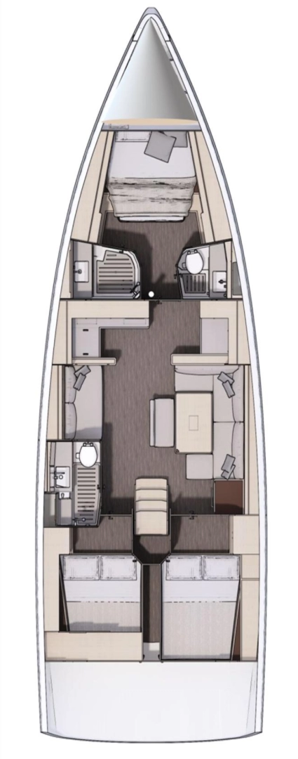 Jachthuur in Sveti Filip i Jakov - Dufour Dufour 470 via SamBoat