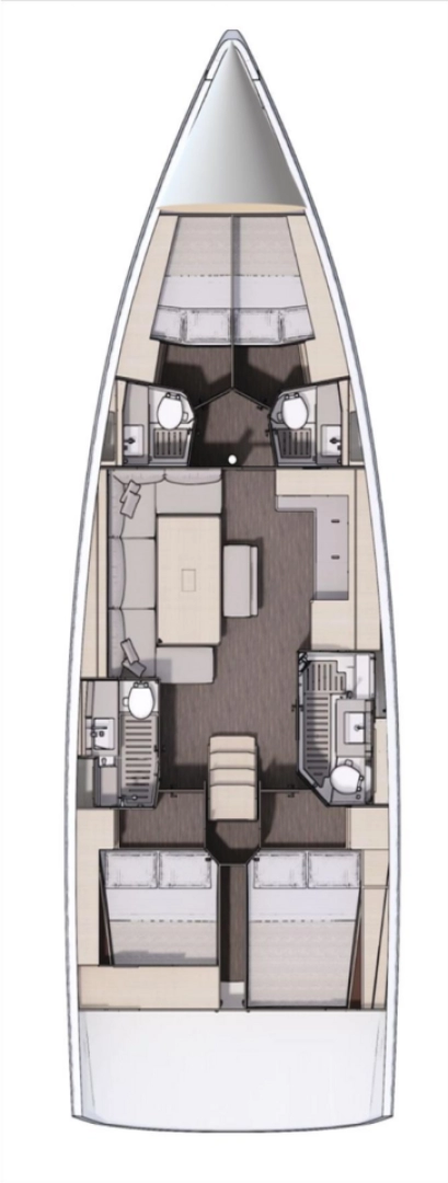 Bootverhuur Primošten goedkoop Dufour 470