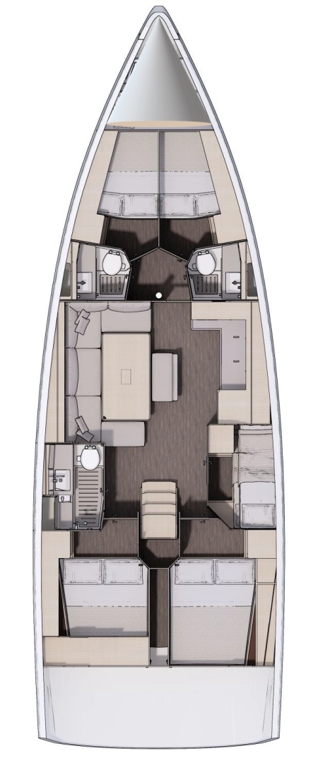 Bootverhuur Šibenik goedkoop Dufour 470