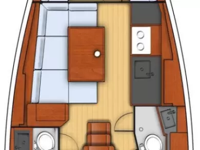 Bénéteau Oceanis 38 te huur van particulier of professional in Biograd na Moru