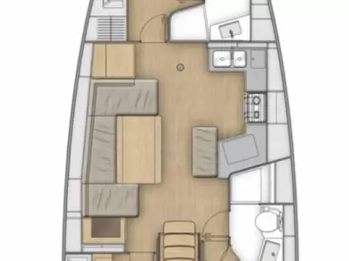 Huur een Bénéteau Oceanis 40.1 in Pomer