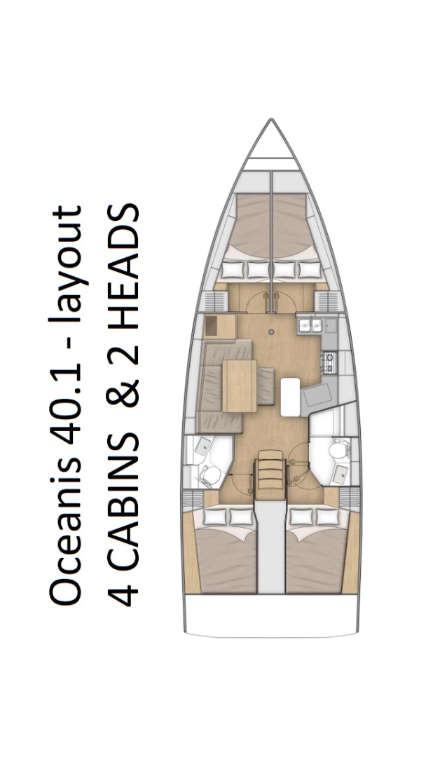 Bootverhuur Bénéteau Oceanis 40.1 in Pomer via SamBoat