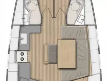 Verhuur Zeilboot Bénéteau met vaarbewijs