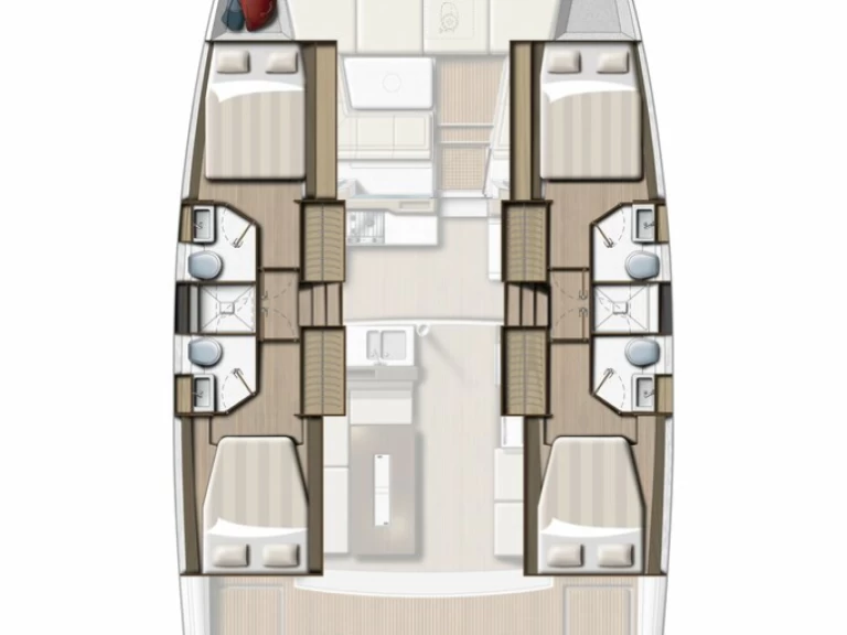 Verhuur Catamaran in Plataniás - Bali Bali 4.2