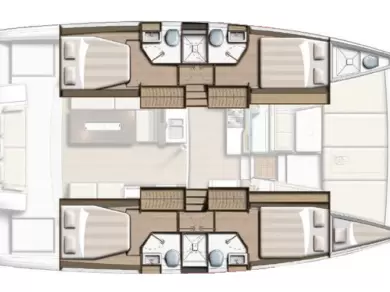 Verhuur Catamaran in Pálairos - Bali Bali 4.2