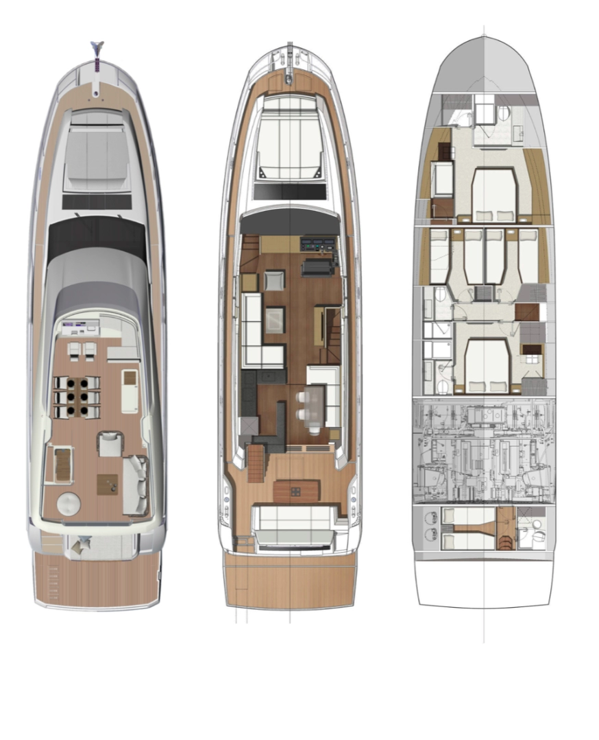 Huur een Prestige Yachts Prestige 690 in Zadar