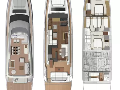 Huur een Prestige Yachts Prestige 690 in Zadar