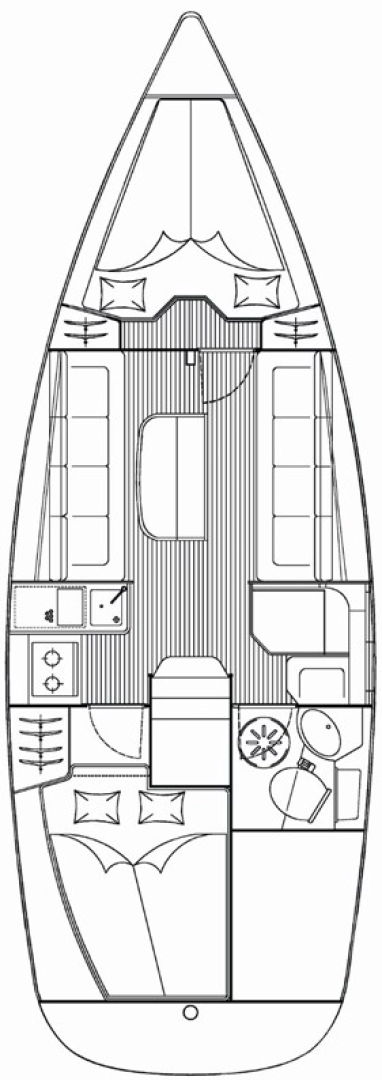 Bootverhuur Punat goedkoop Bavaria 30 Cruiser