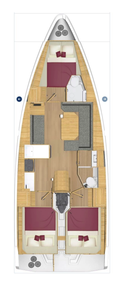 Huur Zeilboot met of zonder schipper Bavaria in Punat