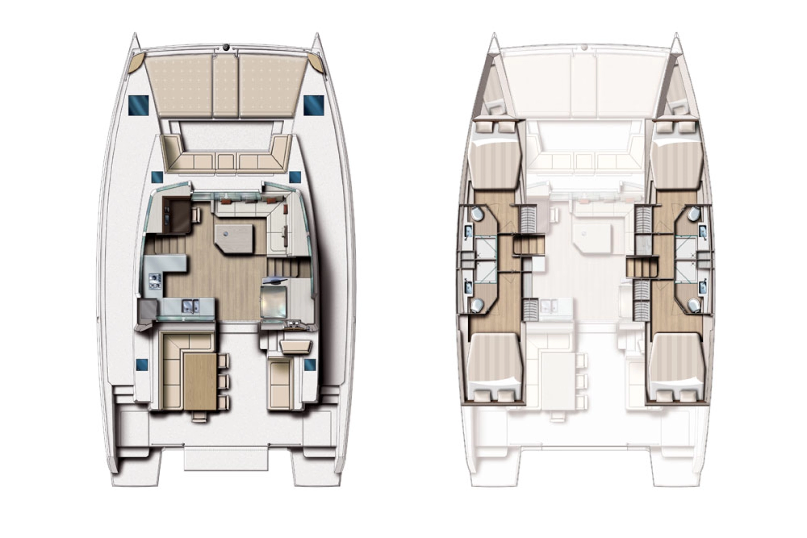 Verhuur Catamaran in Šibenik - Bali Bali 4.5
