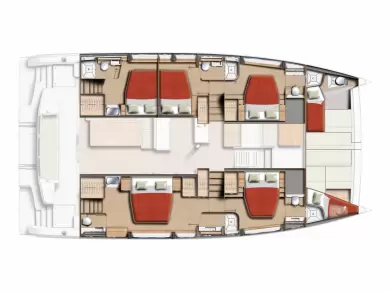 Huur Catamaran met of zonder schipper Bali in Kaštela