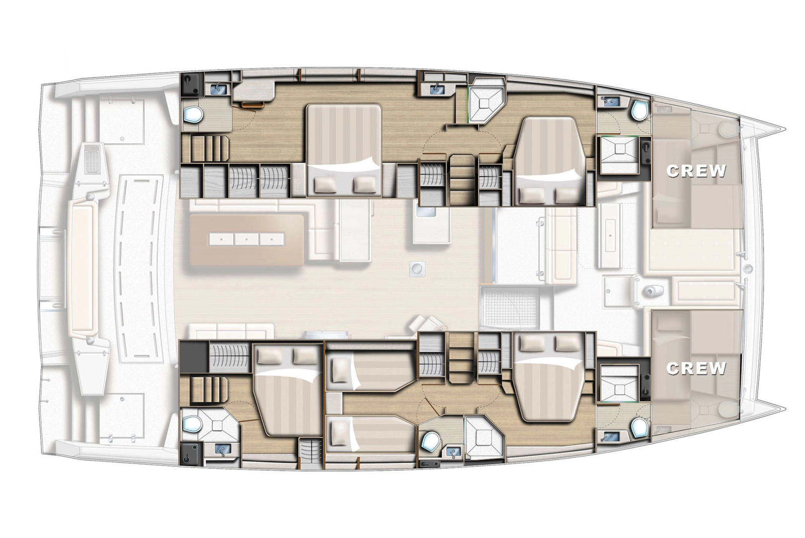 Verhuur Catamaran Bali met vaarbewijs