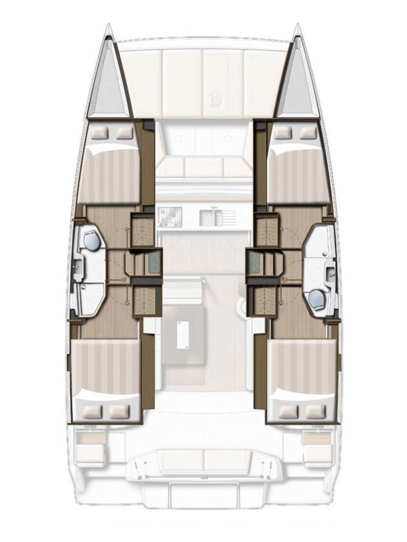 Verhuur Catamaran Bali met vaarbewijs