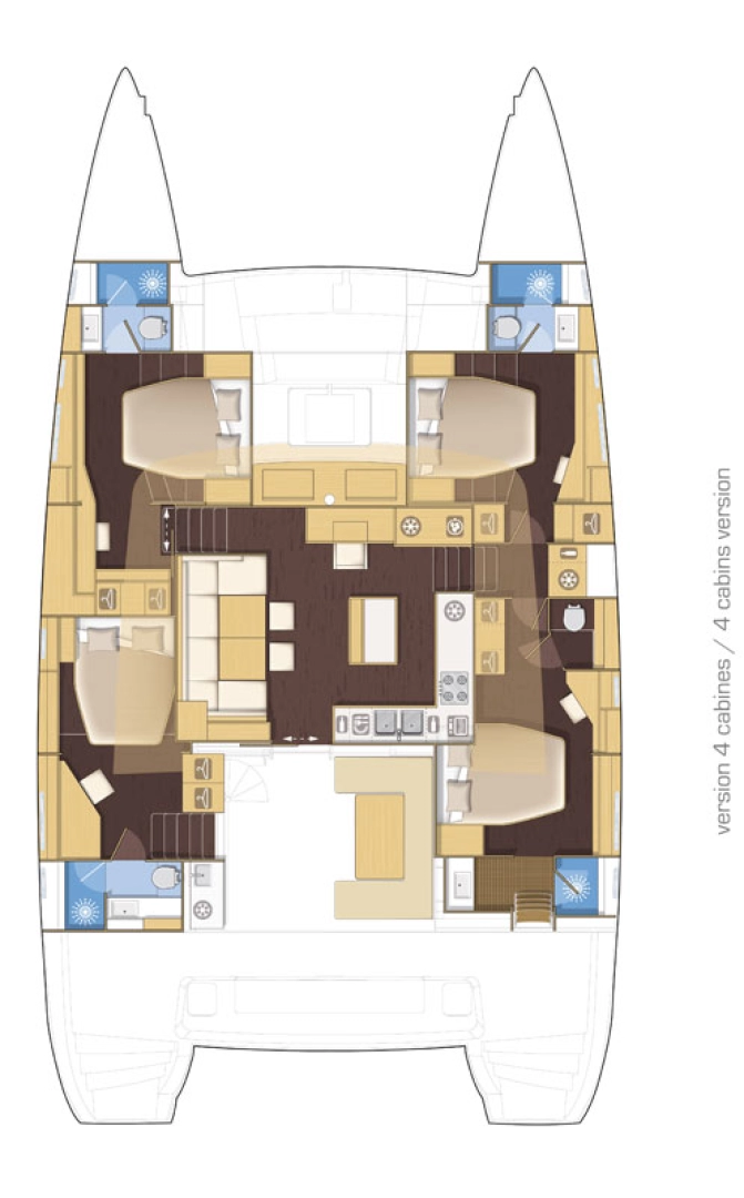 Lagoon Lagoon 450 te huur van particulier of professional in Tromsø