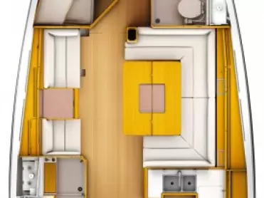 Jeanneau Sun Odyssey 449 te huur van particulier of professional in Rogač