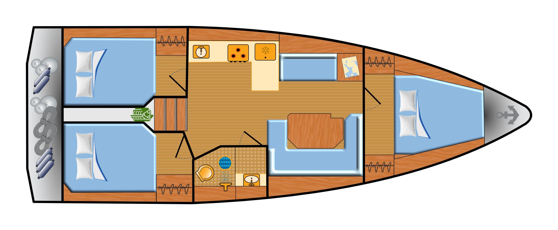 Jachthuur in Palma de Mallorca - Bavaria Bavaria C38 via SamBoat