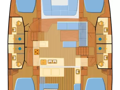 Huur Catamaran met of zonder schipper Lagoon in Can Pastilla