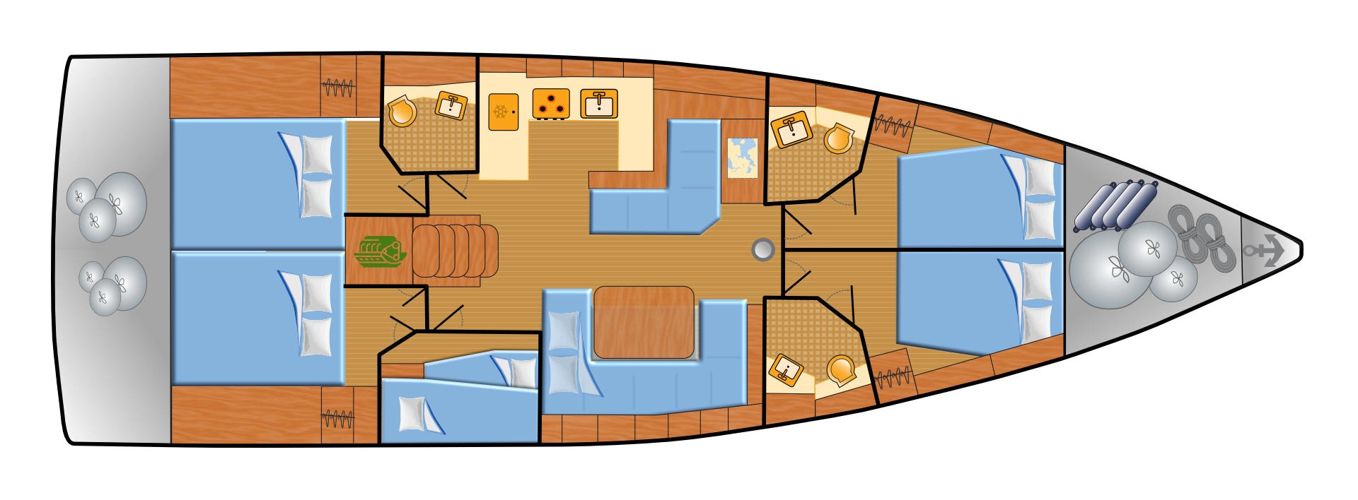 Jachthuur in Can Pastilla - Bénéteau Oceanis 51.1 via SamBoat
