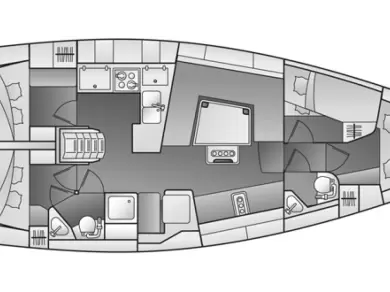 Elan Impression 444 te huur van particulier of professional in Sukošan