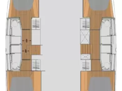 Verhuur Catamaran in Fethiye - Fountaine Pajot Elba 45