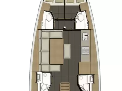 Verhuur Zeilboot Dufour met vaarbewijs