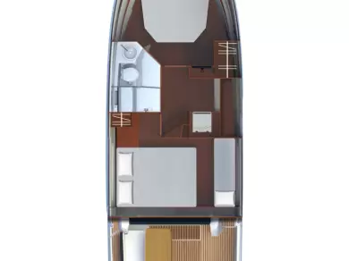 Verhuur Motorboot Bénéteau met vaarbewijs